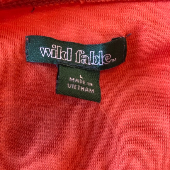 Wild Fable Womens Dress Large Orange - Picture 9 of 9